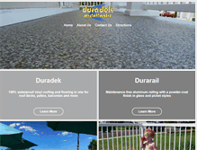 Tablet Screenshot of duradekmidatlantic.com